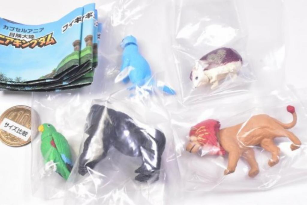 Capsule Ania Adventure Continent Ania Kingdom Figure Collection X All 5 Types Set Full Comp Gacha Gacha Capsule Toy