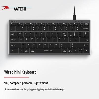A4TECH FX51 Проводная Портативная Мини-клавиатура