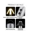 LED Light Camping Light USB Rechargeable Telescopic Emergency Lamp with Hook Adjustable Height Telescopic Flashlight
