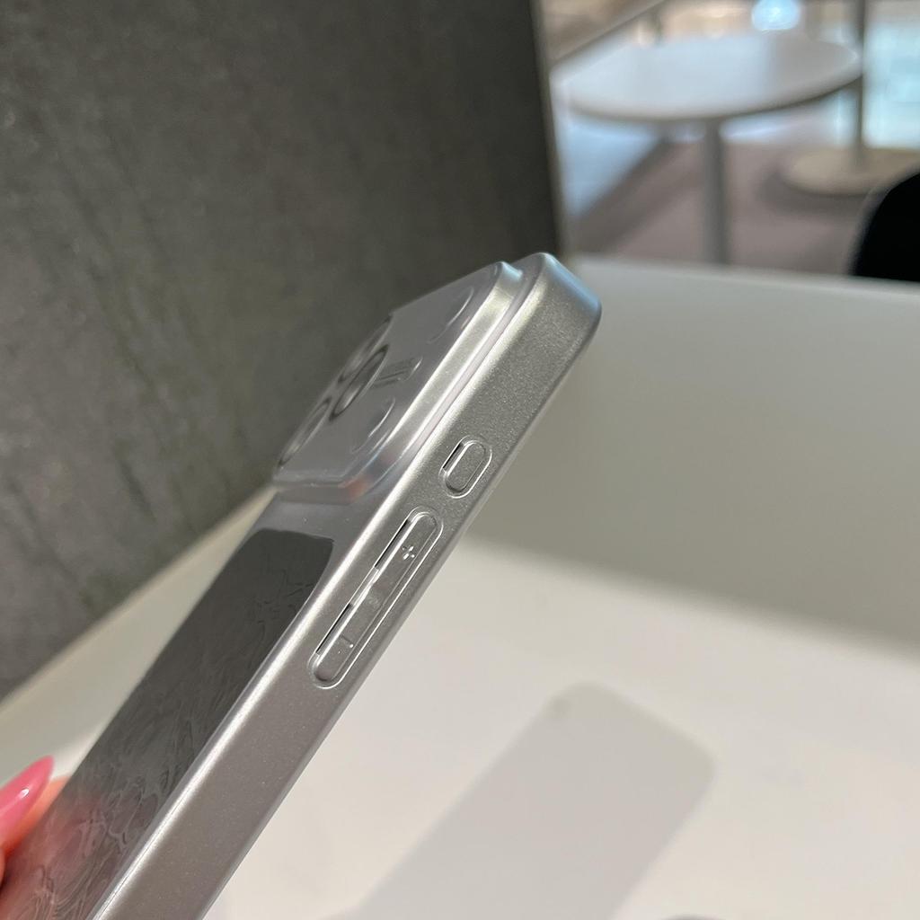 Чехол с узором «Ледяные трещины» для iPhone 16 Pro Max и Apple 15, Мгновенно трансформируется для 17 PM, Премиальное ощущение