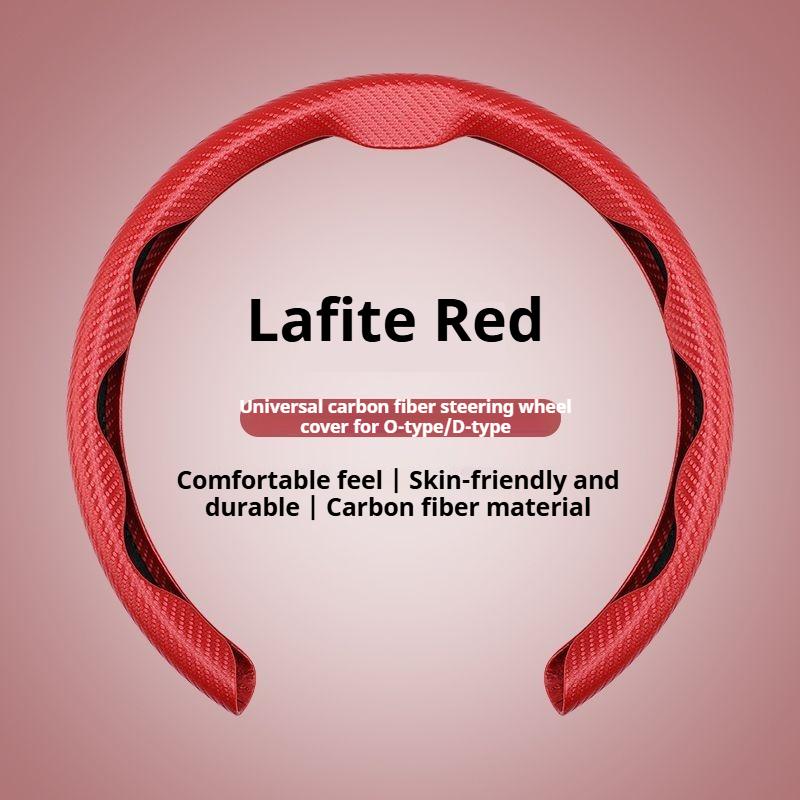 For Citroen C1 C2 C3 C4 C5 C6 VTS Xsara C-Crosser Berlingo Jumpy Carbon fiber non-slip Car Steering Wheel Cover Auto Accessories aoq123