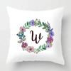 Home Decor Letter Pattern Pillowcase Bedroom Living Room Sofa Cushion Cover