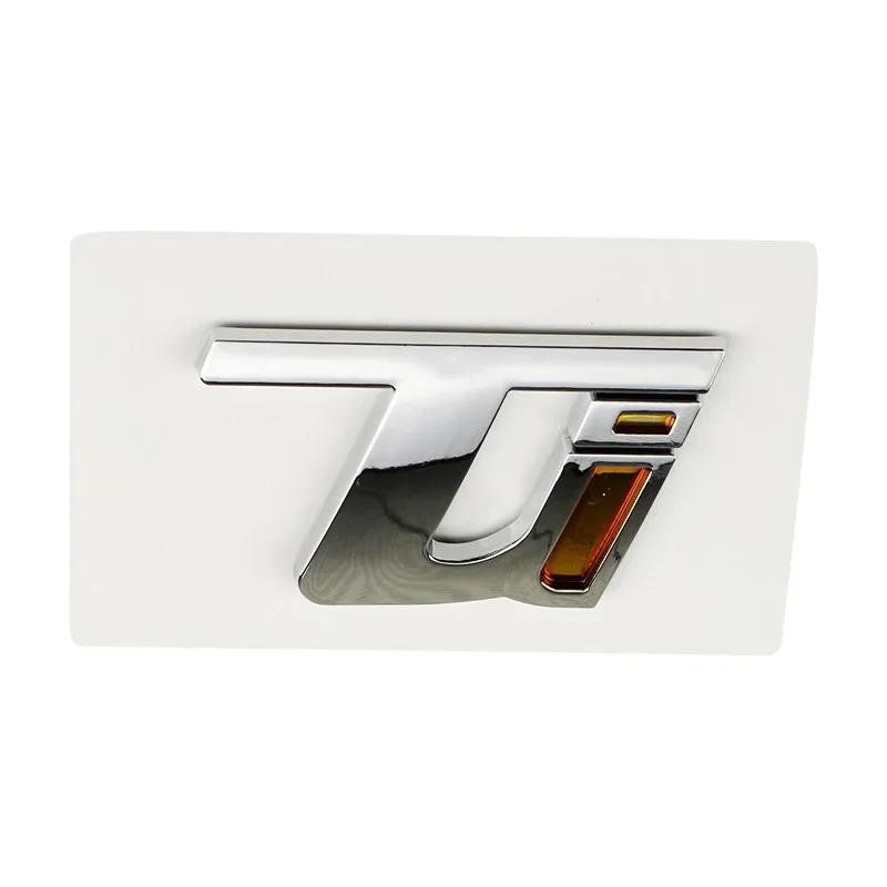 QSGJL1 ABS for Alfa Romeo STELVIO VELOCE GIULIA Q4 Q2  Ti Logo 2025 Car Body Sticker Letters Badge Styling Auto Side Emblem Accessories