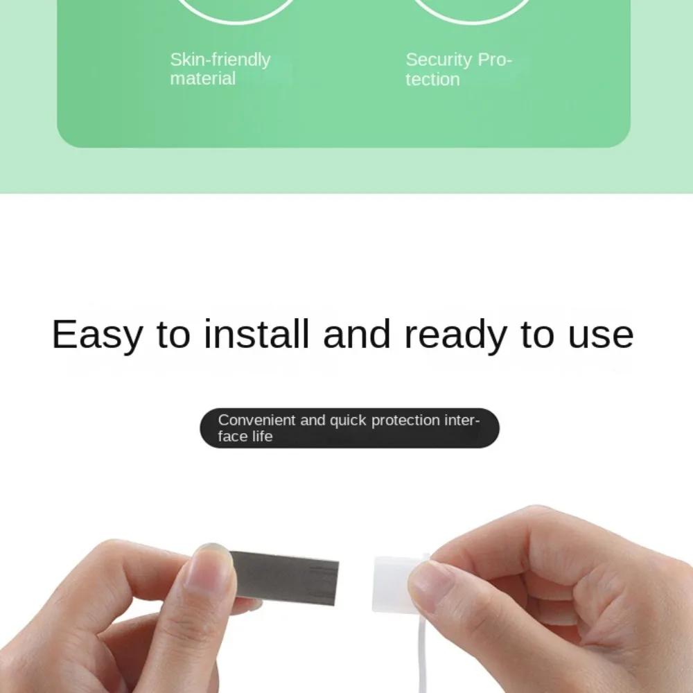 USB- удлинитель-переходник USB-папа с пылезащитным колпачком, универсальный, с веревкой, в оплетке, силиконовая защитная крышка