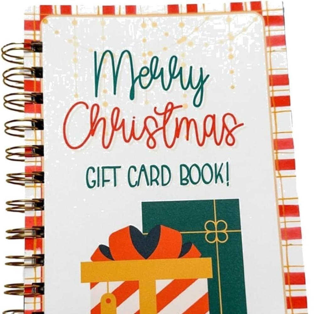 Lightweight Christmas Gift Card Book Compact Greeting Card Album College Student Holiday Gift