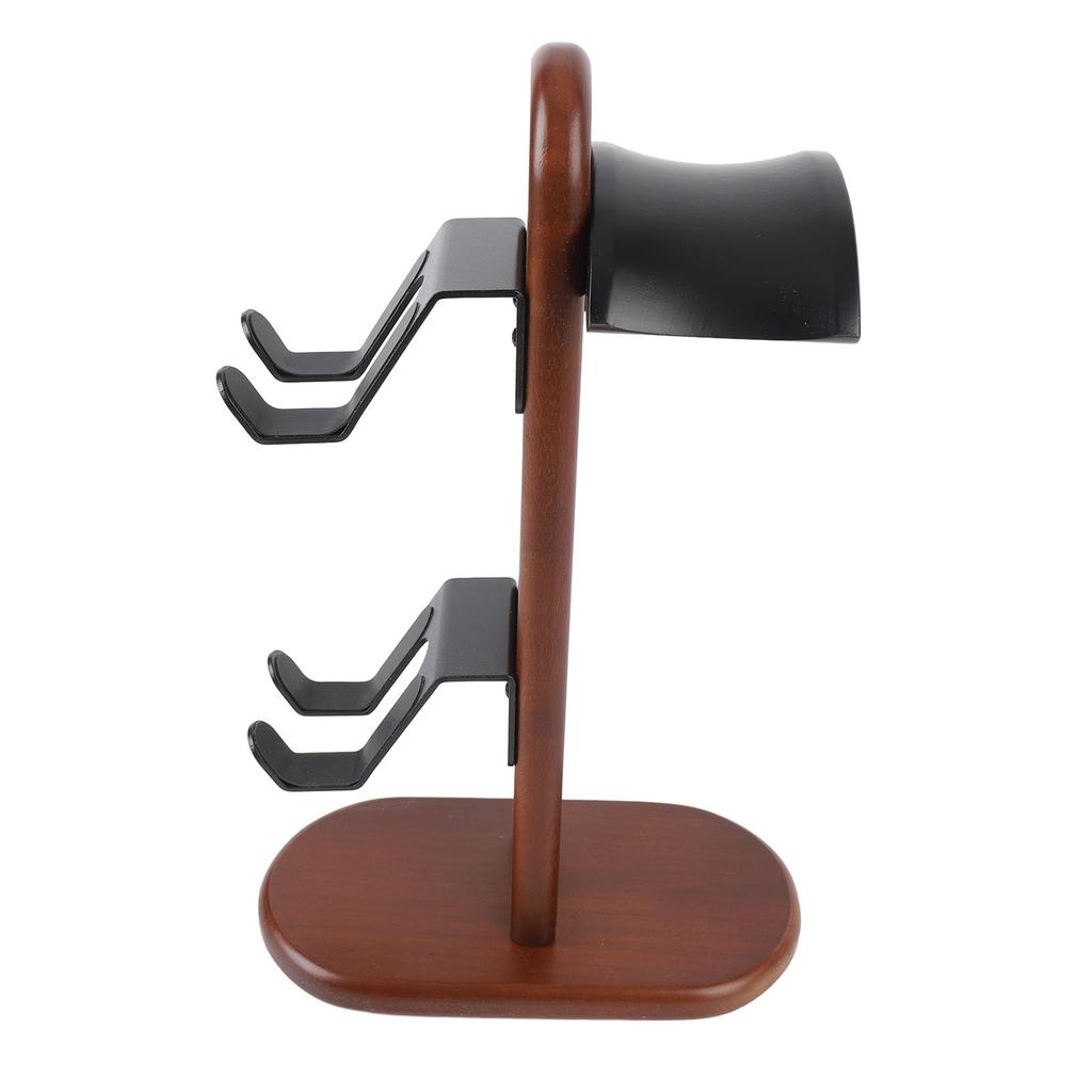 Подставка для геймпада Настольная деревянная подставка для игрового геймпада с держателем для наушников для Switch Pro