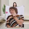 Heated Rivalry Ilya Rozanov Reaction Photo Blankets Cute Fuzzy Funny Warm Throw Blankets for Home Spring Autumn Car