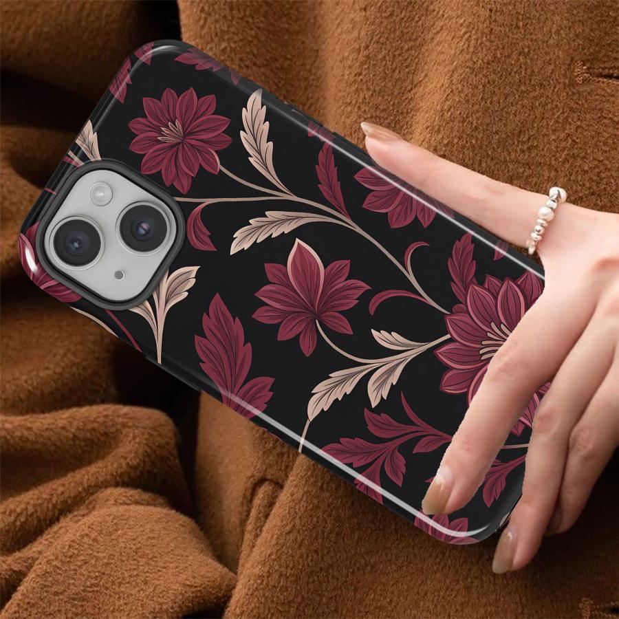 Ретро Маленький Цветок Мода Мягкий Чехол Capa Чехол для Телефона для Apple iPhone 17 15 16 16e 12 Air 11 XS XR 13 14 Pro Max Plus