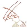 Napkin Holder Fashion Elegant Thickened X Shaped Hotel Table Napkin Holder Wrought Iron Vertical Tis