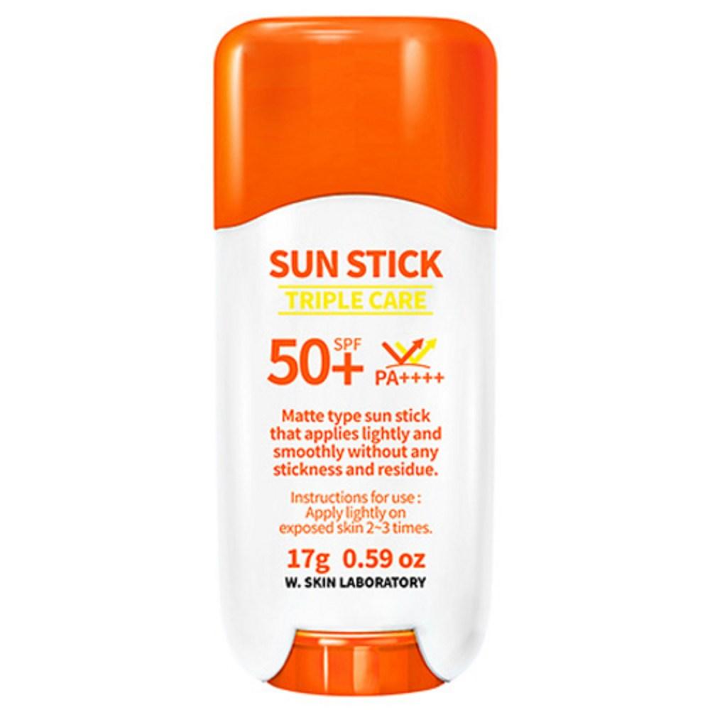 W Skin Research Institute Triple Care Sun Stick SPF50+ PA++++, 17g, 1 Piece