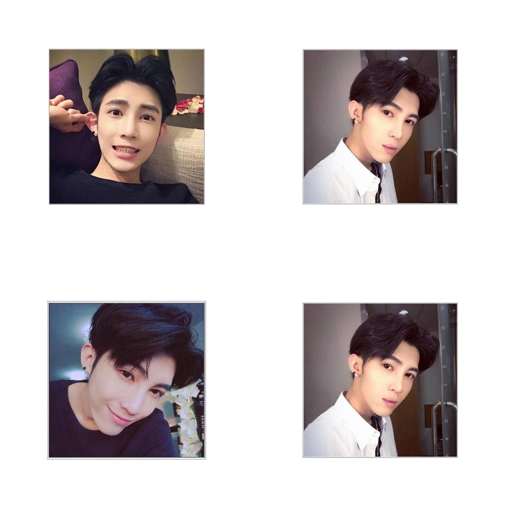 Premium Quality Men's Korean Handsome Vogue Black Short Hair Cosplay Party Wig