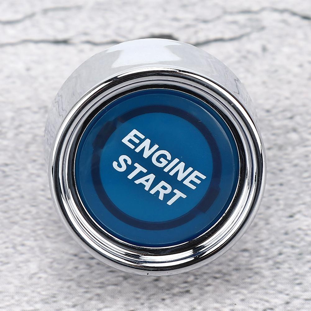 LED Engine Start Ignition Starter Engine Start Stop Button for RVs Racing Car