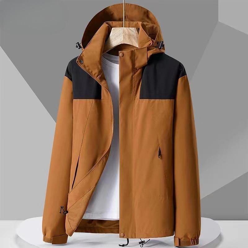 Новая спортивная и уличная женская водонепроницаемая куртка с капюшоном, который можно снять, тонкая куртка