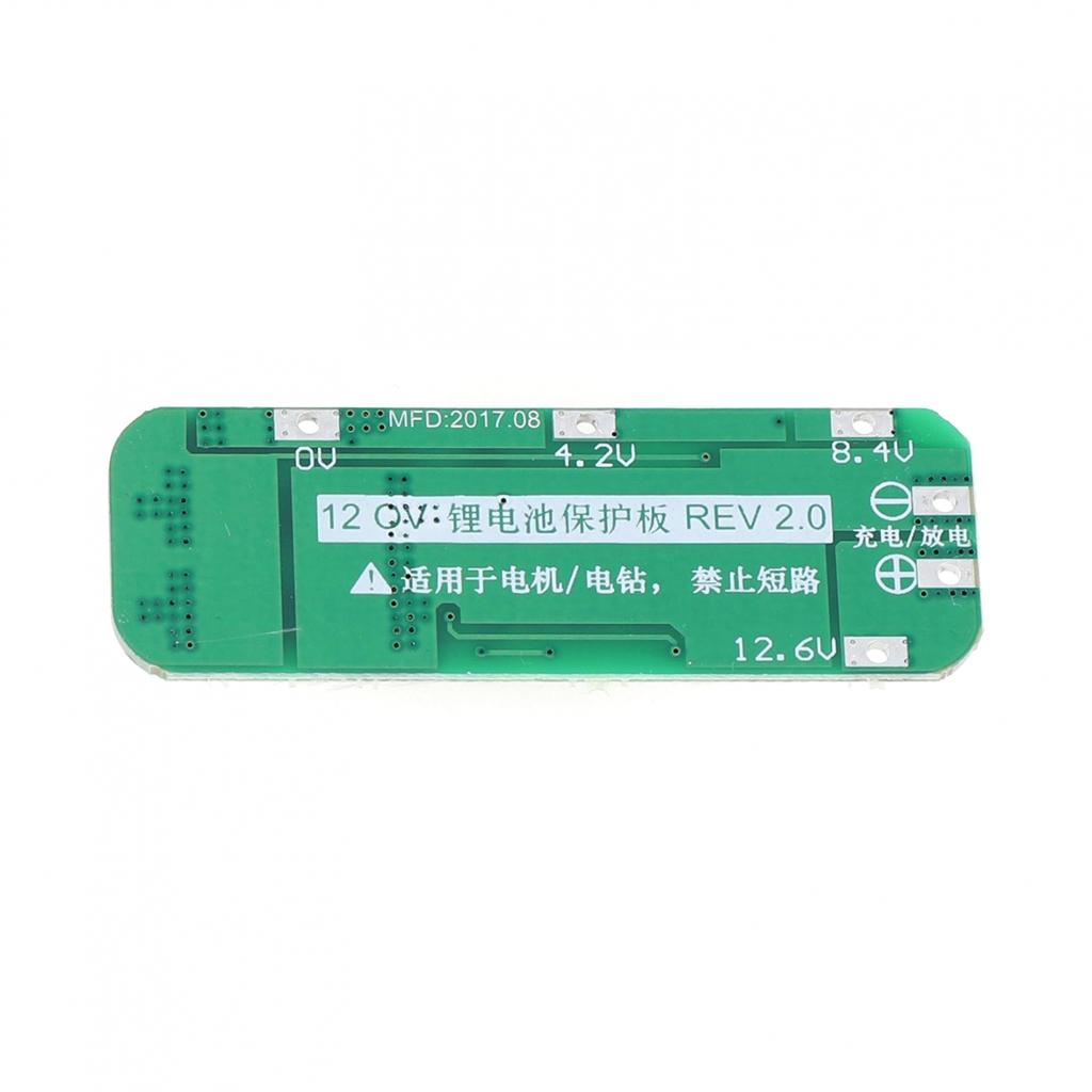 Полезная плата защиты аккумулятора Li-ion 12.6V 59x20x3.4mm