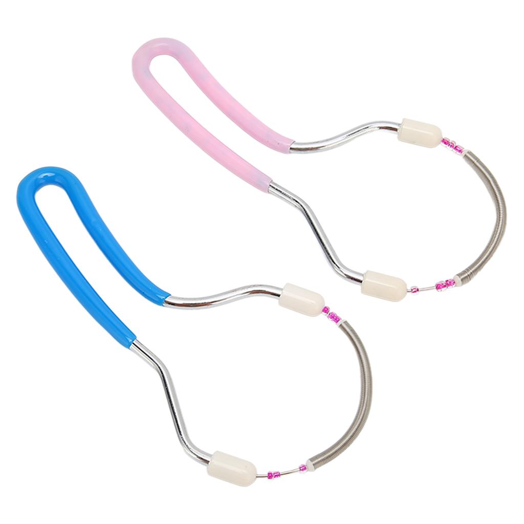 2 шт. Весенний эпилятор для удаления волос на лице для женщин, портативный эпилятор для лица с нитями для верхней губы, подбородка, щек