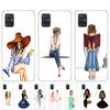 Чехол для Samsung Galaxy A31 A41 A51 A71 A01 A81 A91 A11 A30S A20S A21S A50S M11 M21 M31 M30S M40S Love Dress Shopping Girl