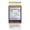 Cyanocobalamin & B-12 & B-6 & Folic Acid, 1,000Mcg & 2Mg & 400Mcg, Instant Dissolve Microlingual 60 Tablets