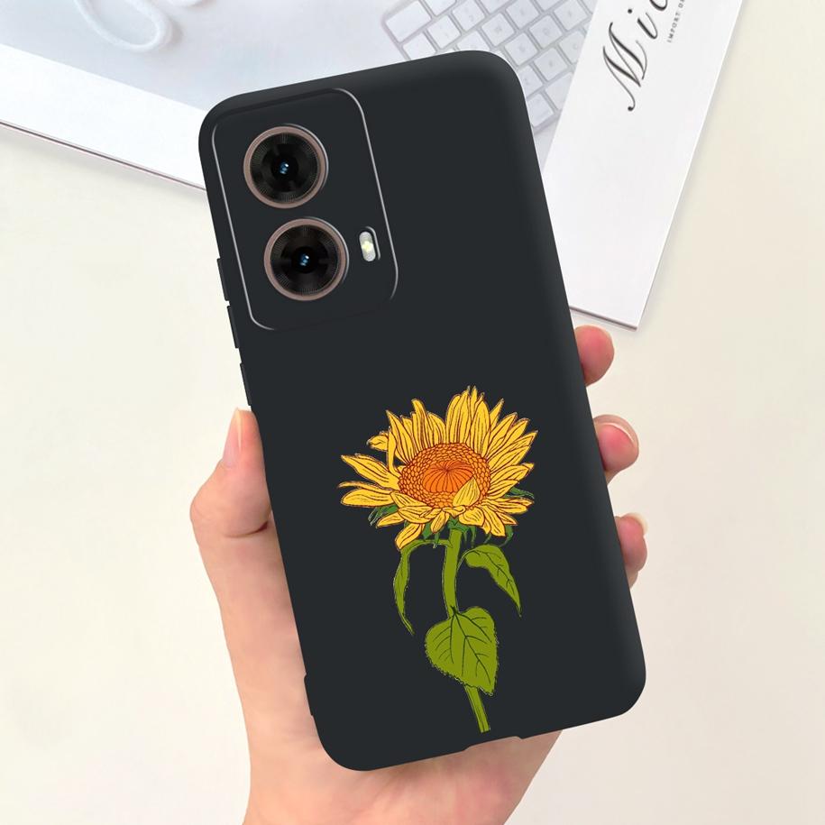 Для Motorola Moto G85 5G Чехол Милые Девочки-Астронавты Мягкий Силиконовый ТПУ Чехол для Телефона Для Moto G85 2024 Funda G 85 MotoG85 Матовый Чехол