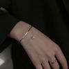 Pure Silver S925 Silver Bracelet, Non-fading Diamond Bracelet, New Double Layer Small Waist Bracelet