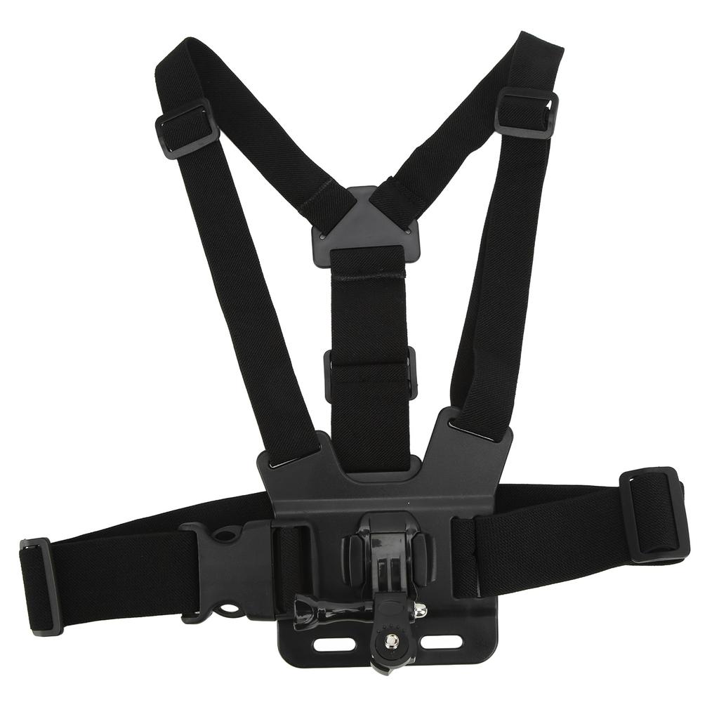 Cellphone Selfie Chest Mount Strap Adjustable Angle for Live Streaming Riding Sports Camera