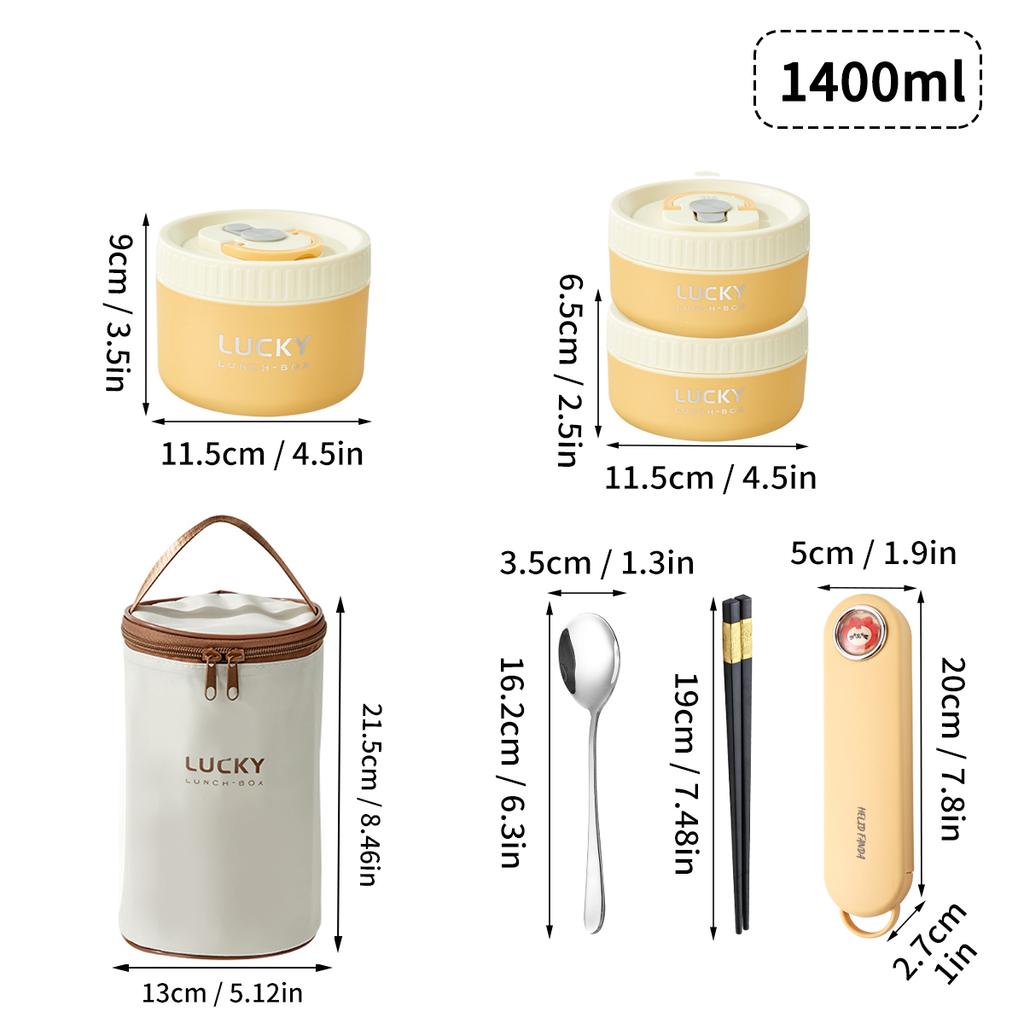 Портативный герметичный термоконтейнер для обеда для детей, складной, для микроволновой печи, из нержавеющей стали 304, изолированный пищевой контейнер