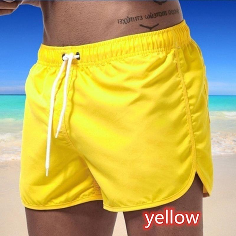 Summer Men's Quick-Drying Swim Trunks Sports Pants Swimwear Beach Shorts Jogging Shorts