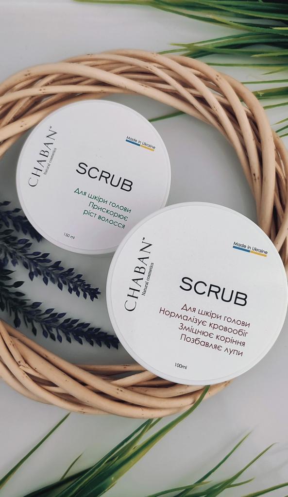 Скраб для кожи головы Chaban 100 ml (120 g)
