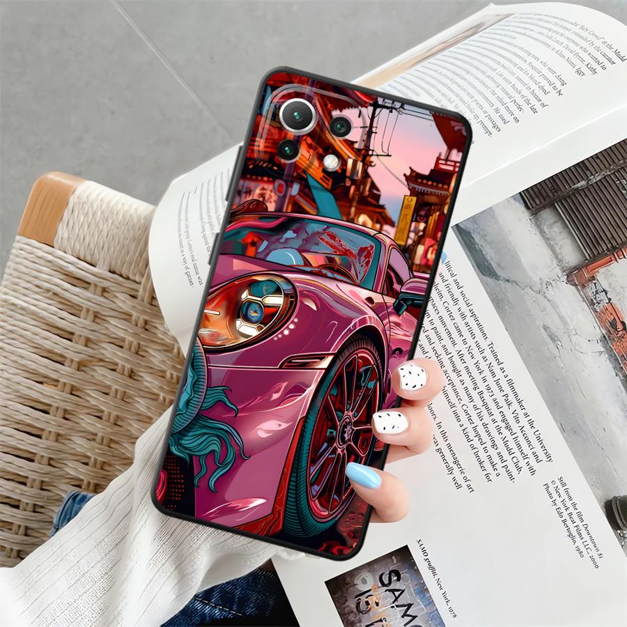 Cool Car Funda Phone Cover Case for Xiaomi Mi 12X 12 14 13 Lite 11T 11 12T Pro 10T