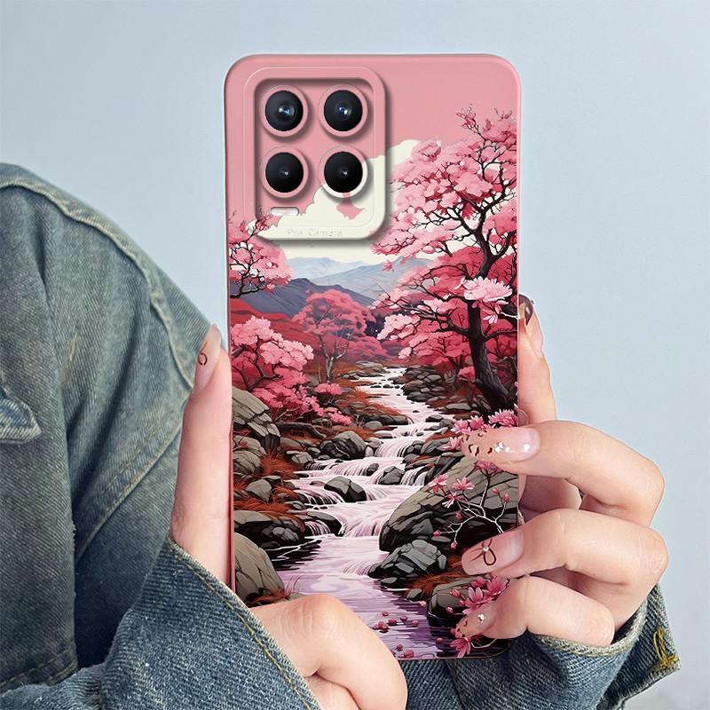 For OPPO Realme 8 4G RMX3085 Phone Case Realme8 Pro 4G RMX3081 Soft Capa Coque Sweet Painted Cartoon Shell Printed Funda Cover