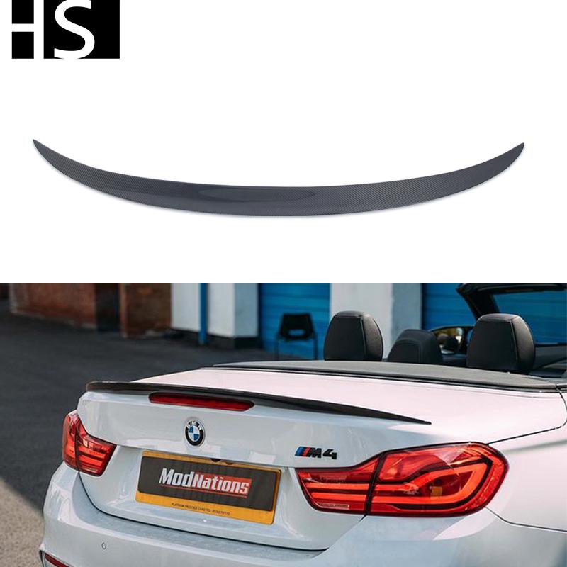 Carbon Fiber Rear Wing Spoiler for 2014-2020 BMW 4 Series F33/M4 F83 Convertible