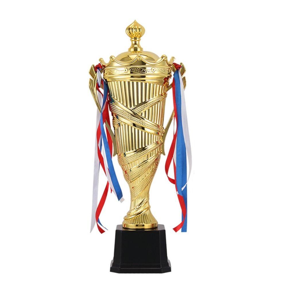Золотые статуэтки Кубок Награда Металлическая модель Награда победителя Трофей Игрушка Маленький приз Кубок Подарки в знак признательности