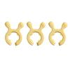 3Pcs Silicone Pot Handle Heat Resistant Spatula Holder Non-Slip Utensil Clip Anti-Boiling Spill Steam Vent Kitchen Organizer Cooking Accessory