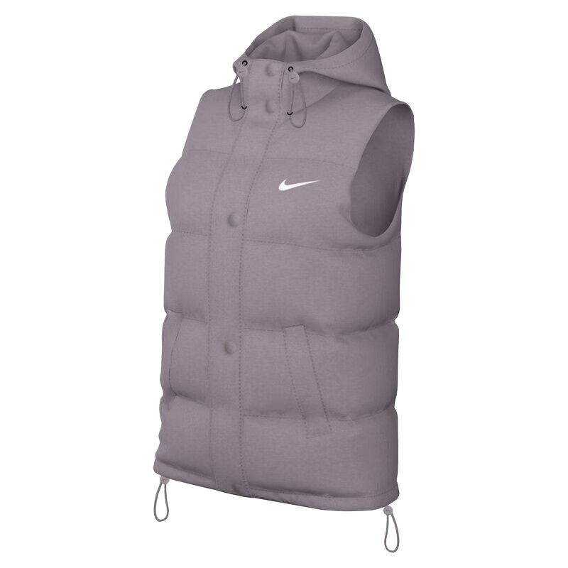 Nike Повседневный ветрозащитный теплый жилет женские жилеты фиолетовый FZ5933-226