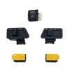 2/5Pcs Motorcycle Head Light Horn Dimmer Turn Starter Single Headlight Switch Button For Honda Suzuki ATV Moped Scooter