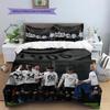 Spezia Calcio Pattern Bedding Home Decoration Birthday Gift (1 * duvet cover + 2 * pillowcase, without core)