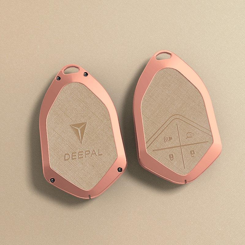For Changan Deepal S07 S05 L07 SL03 G318 Metal Car Key Fob Cover Holder Card Key Protective Shell Electric Vehicle Accessories