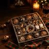60 PCS Candy Christmas Ornament Set Dwarf Xmas Tree Pendants Christmas Tree Hanging Decor  Home