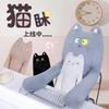 Korean Cat Sleeping Throw Pillow Cute Black Cat White Cat Long Leg Doll Girl Bed Sleeping Sandwich Doll Long Pillow