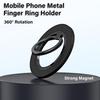 Магнитный держатель-кольцо для пальца на мобильный телефон, подставка Magsafe, вращение на 360°, металлическое крепление с магнитом, для iPhone 16 14 Samsung
