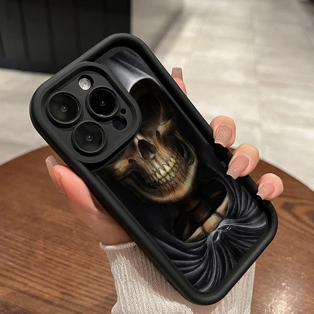 LZ13 Death Prayer Grim Reaper Skull силиконовый чехол для телефона Xiaomi 11 Lite 5G 14T Redmi 14C 13C A3 Note 12 11 9 10 13 Pro Plus противоударный задний чехол
