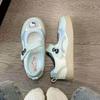 Autumn New Breathable Mesh White Shoes Velcro Board Shoes Women's Casual Mary Jane Women's Shoes Single Shoes