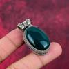Green Onyx 925 Solid Sterling Silver Pendant, Handmade Gemstone Jewelry Pendant, For Memorial Day