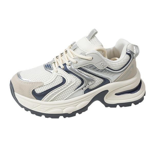 Повседневные туфли на толстой подошве для папы, женские, новинка весны 2025 года, ретро, легкие спортивные туфли