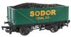Bachman HO Gauge Thomas the Tank Engine Sodor Coal Car Green Railway Model Freight Car 28-77002