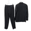Prada Сделано в Италии шерстяной костюм Комплект 44 черный Пуговицы Мужской Б/у