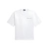 Polo SS24 Футболка с логотипом, свободного кроя, с коротким рукавом, мужская, топы, белая, MNPOTSH1N822097-100