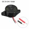 1Pc Alarm High-decibel DC3V-24V 100dB Electronic Buzzer Beep Tone Alarm Ringer Continuous Sound For Arduino Car Van
