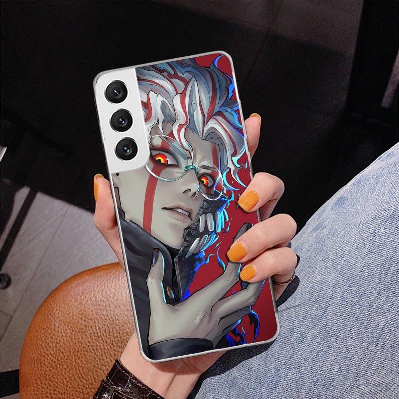 Аниме D-Dandadans Okarun Чехол для телефона Samsung Galaxy S26 S25 Edge S23 S24 Ultra S22 Plus S21 S20 FE Уникальный чехол Мягкий чехол Ga