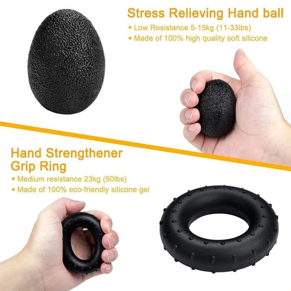 Set Grip Professional Hand Strength Arm Muscle Hand Strength Exercise Rehabilitation Training Unisex Finger Wrist
