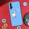 Мультяшный забавный гусь для Huawei Nova 12s 12i 7i 8i 11i Y73 Y70 Y90 Y60 Y72 Y61 Y91 9 10 SE P30 Pro P40 Lite Чехол